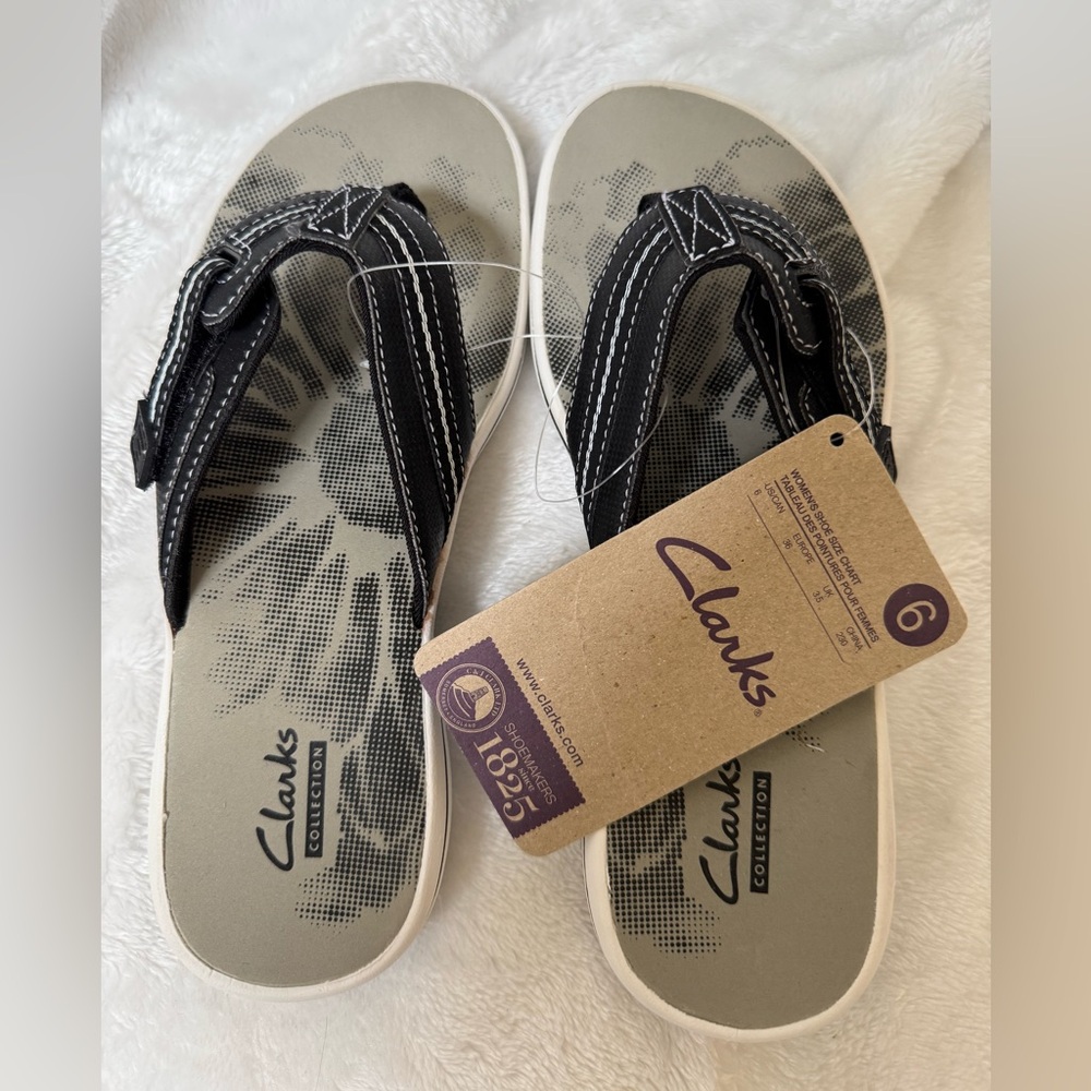 Clarks Flip Flops